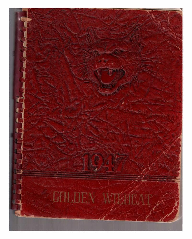 Cover of the 1947 Melrose yearbook