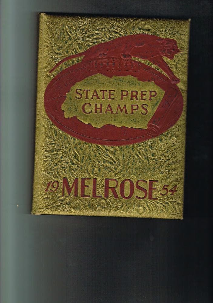 Cover of the 1954 Melrose yearbook