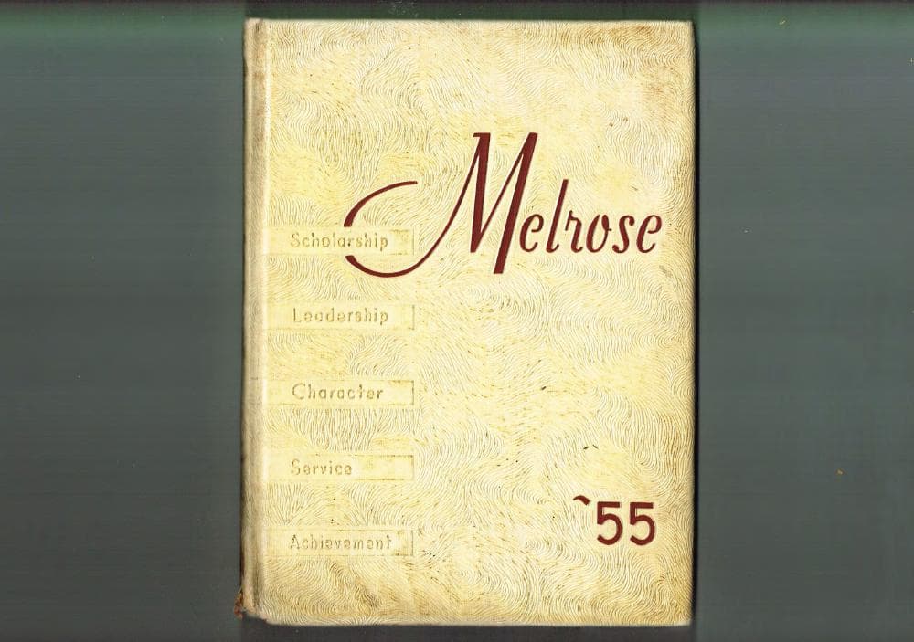 Cover of the 1955 Melrose yearbook