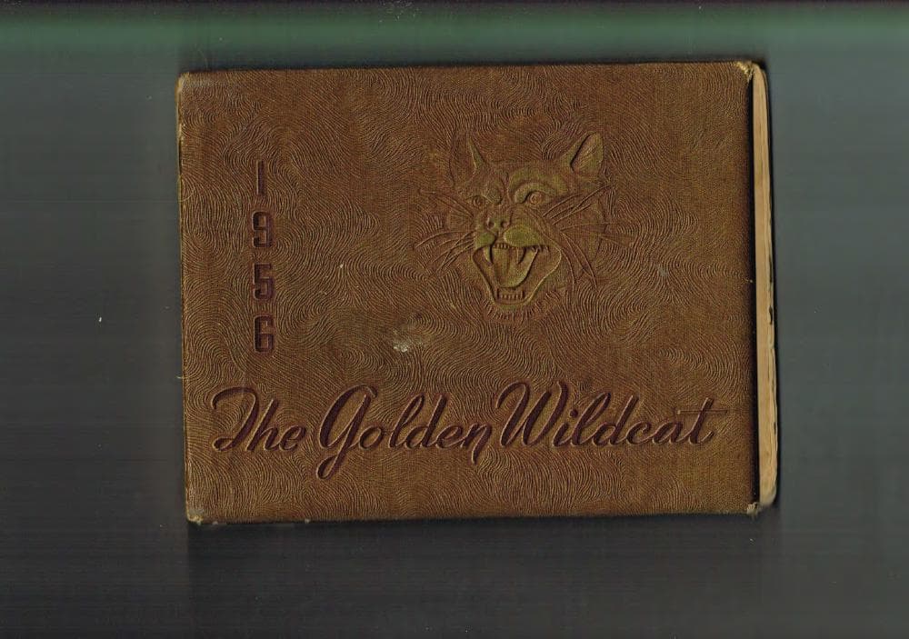 Cover of the 1956 Melrose yearbook