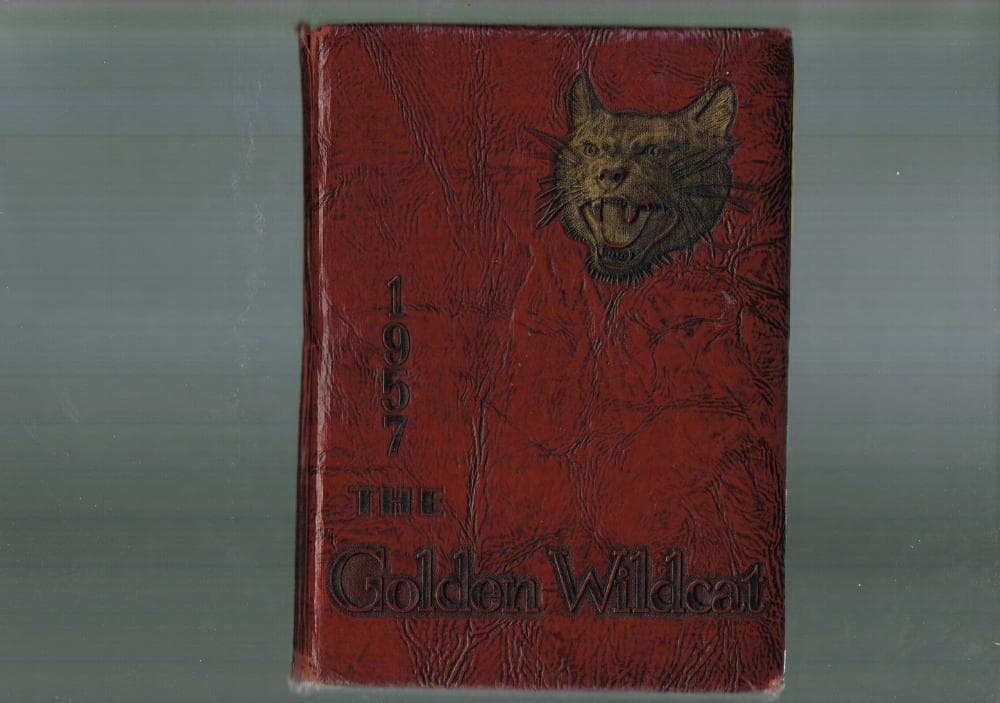 Cover of the 1957 Melrose yearbook
