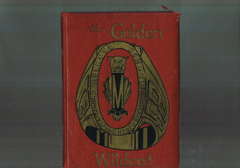 Cover of the 1958 Melrose yearbook