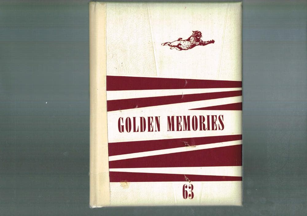 Cover of the 1963 Melrose yearbook