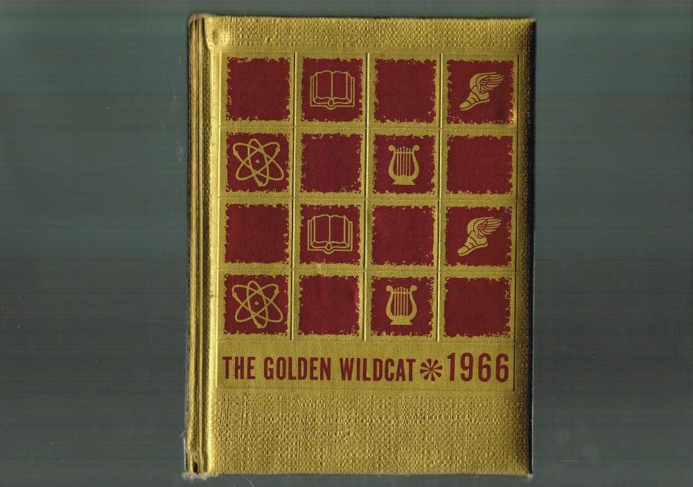 Cover of the 1966 Melrose yearbook