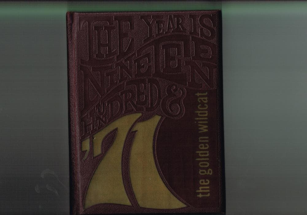 Cover of the 1971 Melrose yearbook