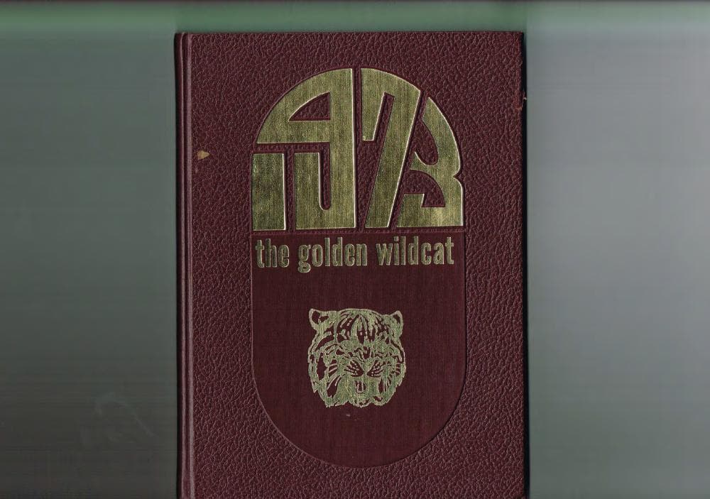 Cover of the 1973 Melrose yearbook