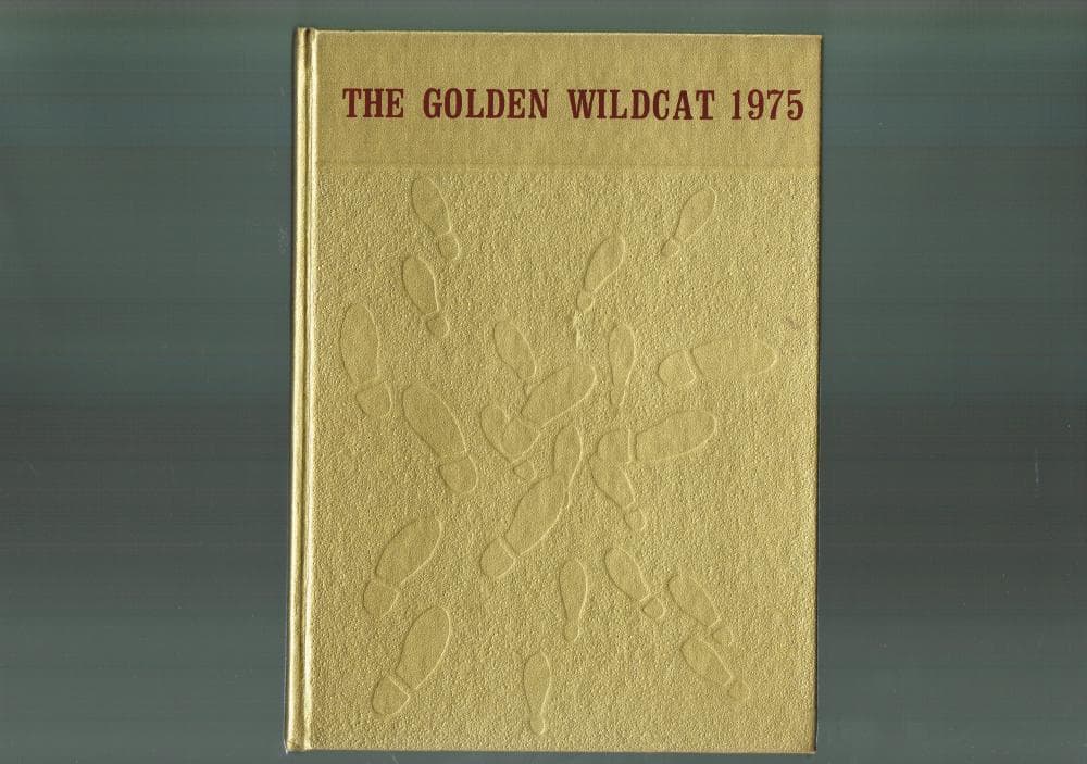 Cover of the 1975 Melrose yearbook
