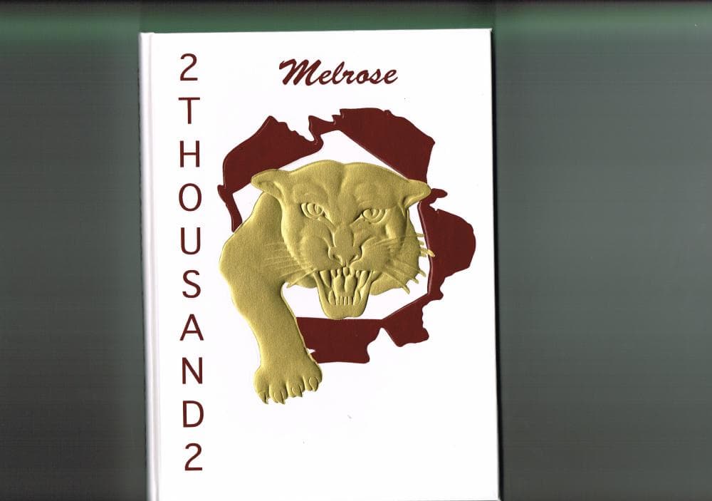 Cover of the 2002 Melrose yearbook