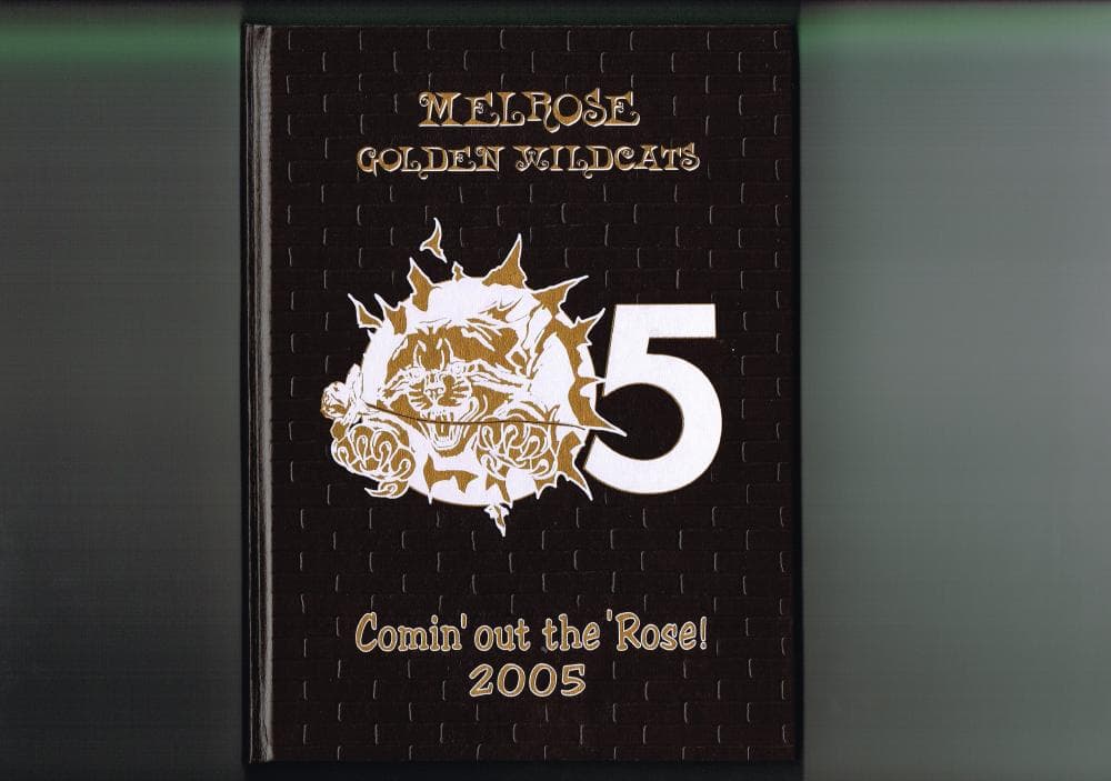 Cover of the 2005 Melrose yearbook